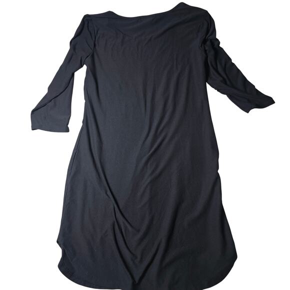 Derek Heart Super Soft Christmas Nighty T-Shirt Stretchy "Lets Get Lit"  Large - Picture 2 of 7